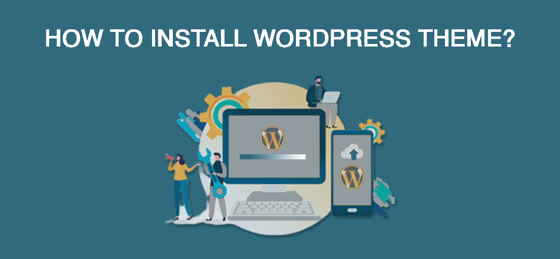 How do I manually install a WordPress theme?